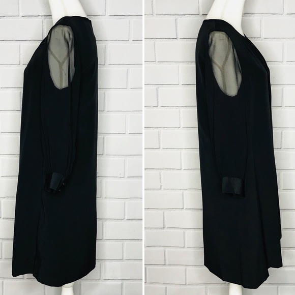 ⬇️ Kate Spade black shift silk dress - Picture 4 of 8